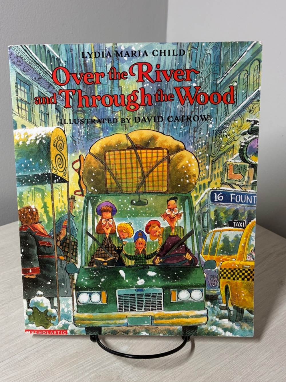 Over The River And Through The Wood PB Scholastic Holiday Classic 1998 Childrens